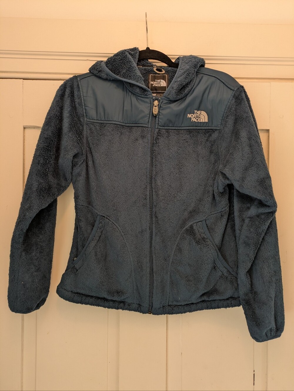 The North Face Navy Blue, Full Zip Jacket w/ Hood-S